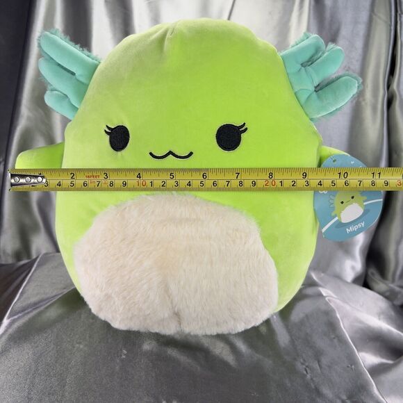 Squishmallows Mipsy GREEN Axolotl 12” Toy Hard to Find Plush Holiday Gift Idea - Picture 11 of 11